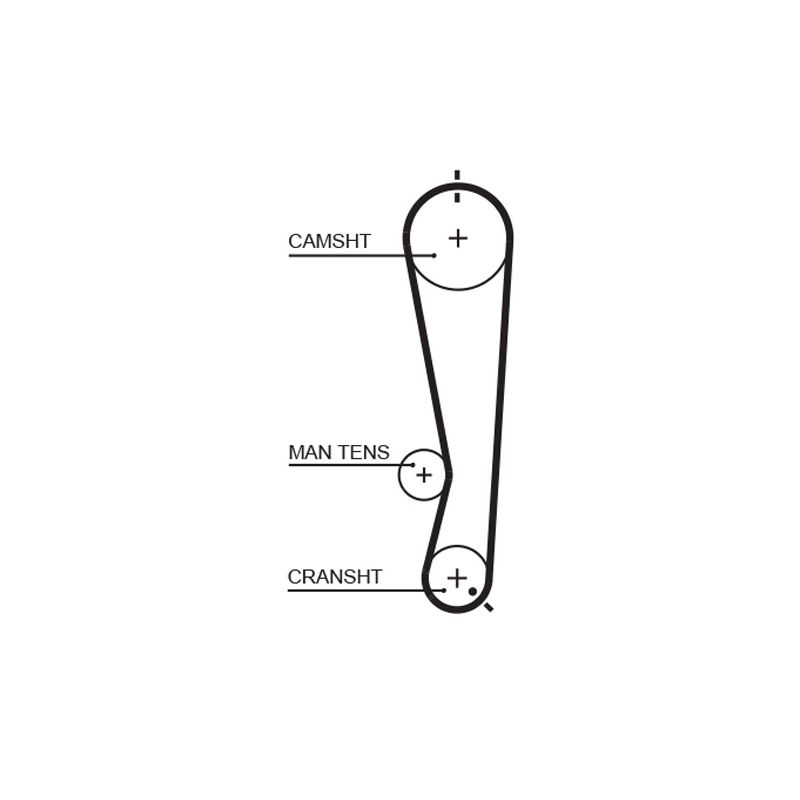 PASEK ROZRZĄDU GATES 5591XS DAIHATSU 1.0 98-
