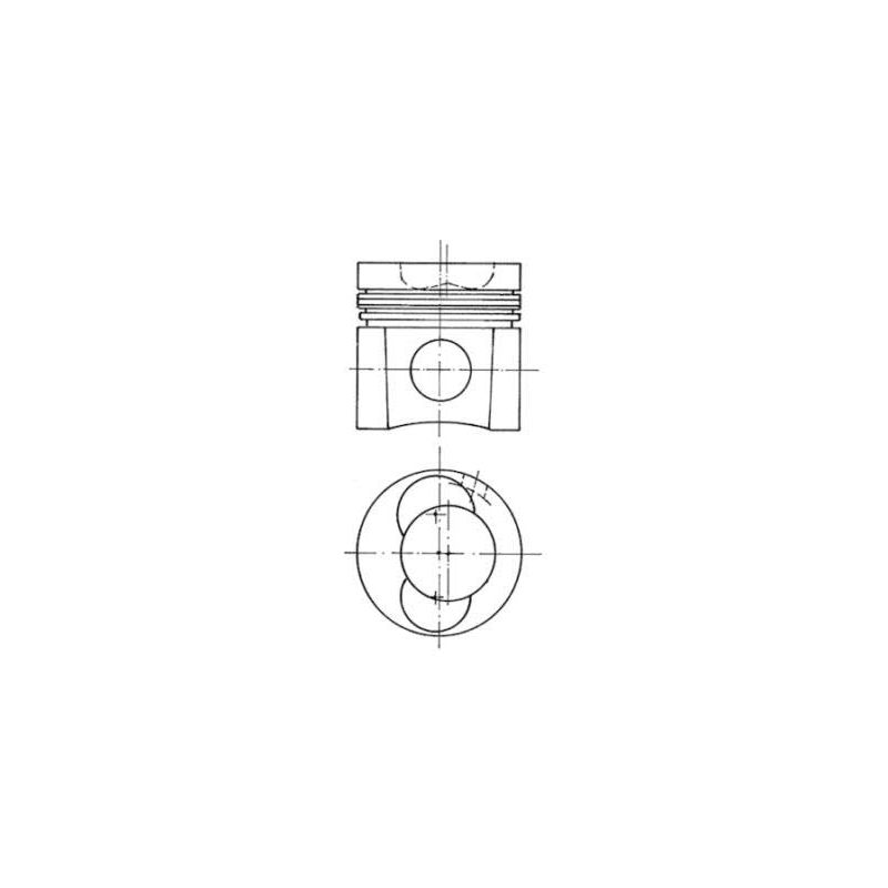 TŁOK KOLBENSCHMIDT 94415600 STD MAN D0824 88-