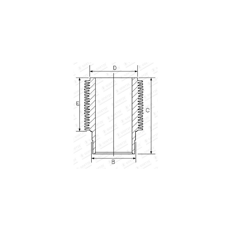 TULEJA CYLINDROWA GOETZE 1490010000 DEUTZ F3L913