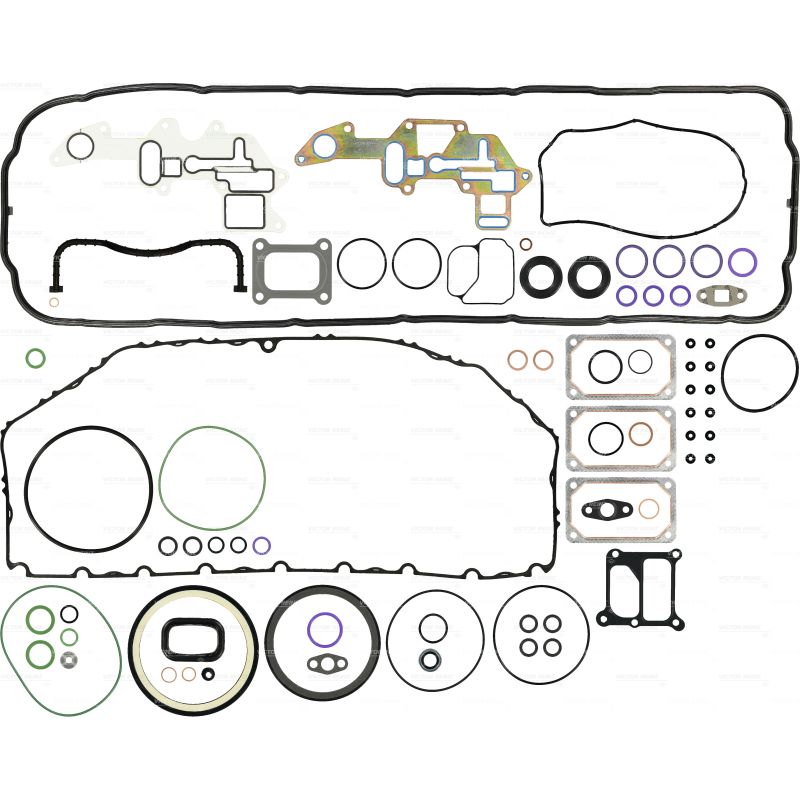 KOMPLET USZCZELEK BLOKU VICTOR REINZ 08-37748-01 RVI DXI11 05-