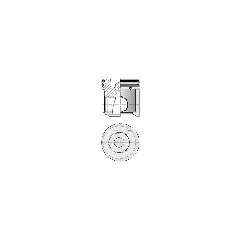 TŁOK KOLBENSCHMIDT 40623600 STD JOHN DEERE 4045/6068 -
