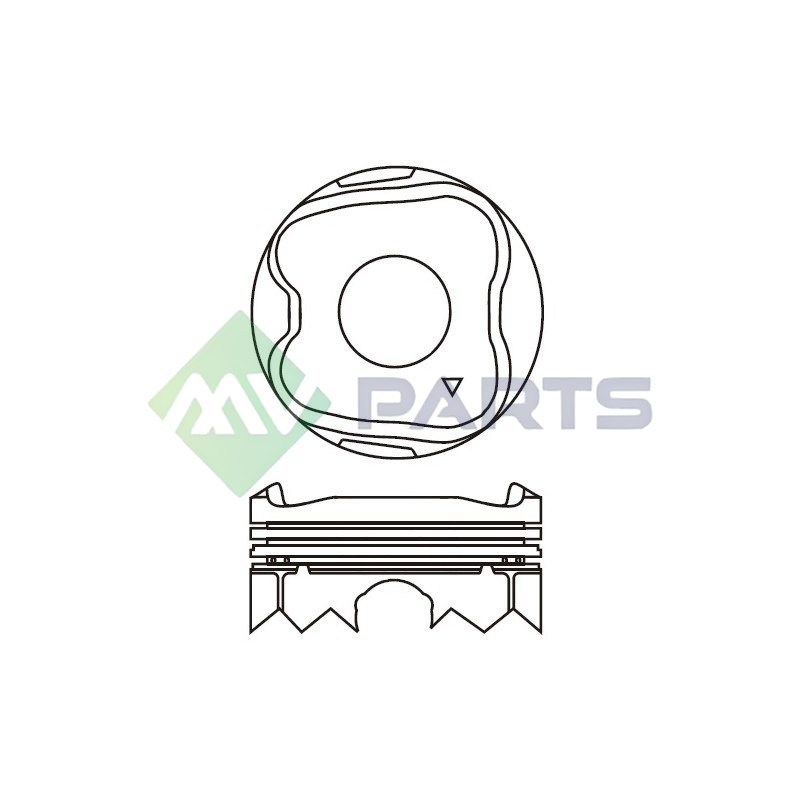 TŁOK MV PARTS P9481<70618> STD TOYOTA 2.0 08-