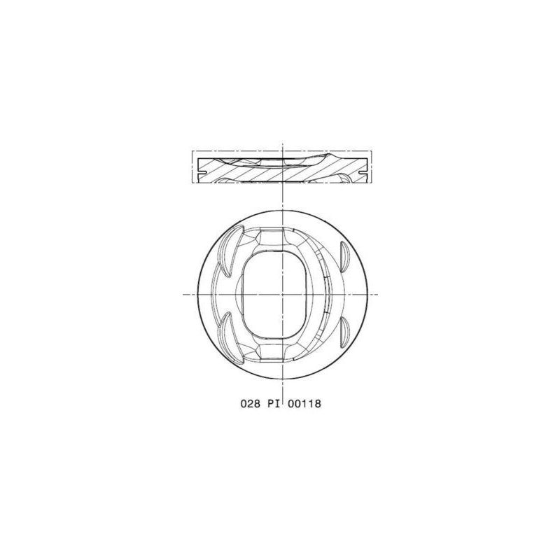 TŁOK MAHLE 028PI00118000 STD VW 16V  1.4TSI 07-
