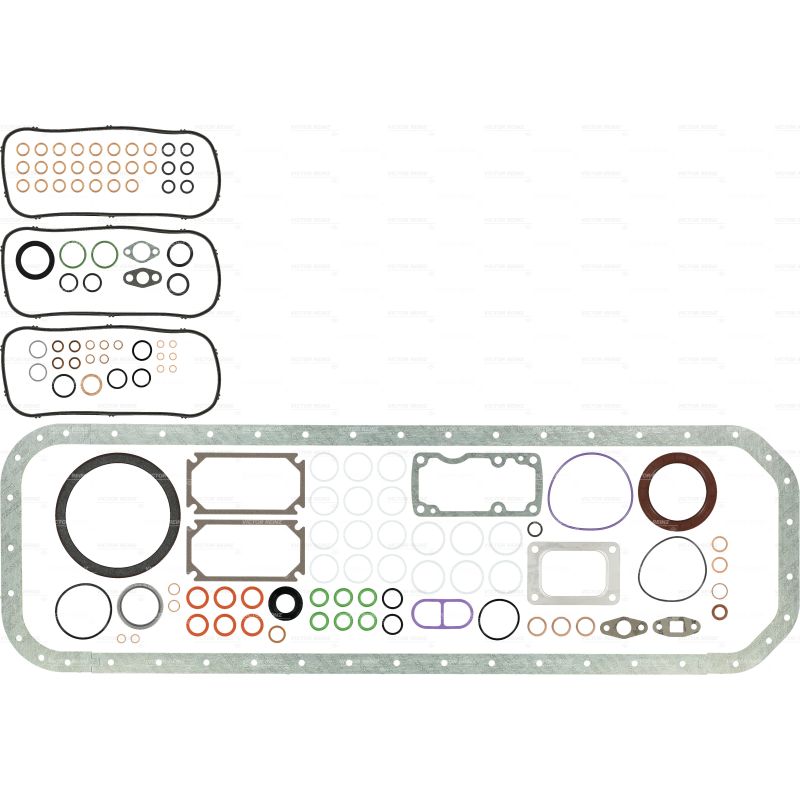 KOMPLET USZCZELEK BLOKU VICTOR REINZ 08-24875-04 VOLVO TD122 87-