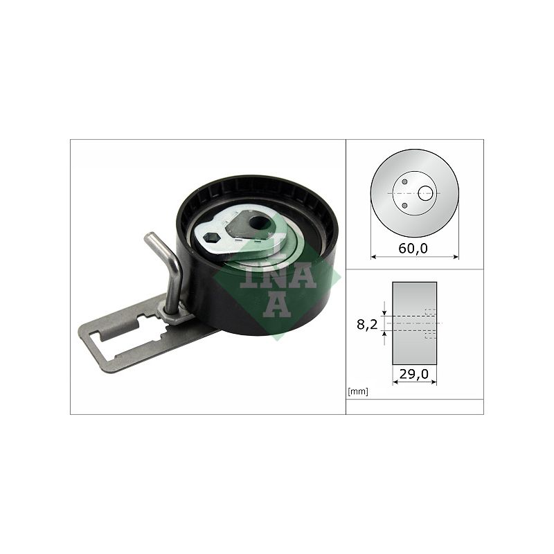 NAPINACZ PASKA INA 531088410 PSA 1.6HDI 09-