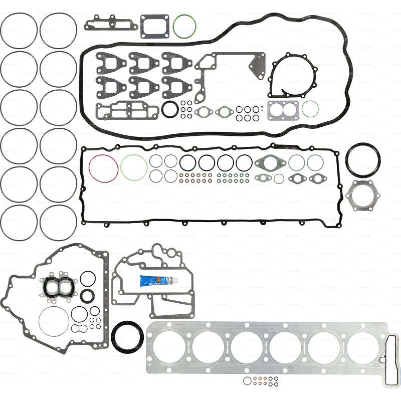 KOMPLET USZCZELEK SILNIKA VICTOR REINZ 01-37295-03 MAN D2676 06-