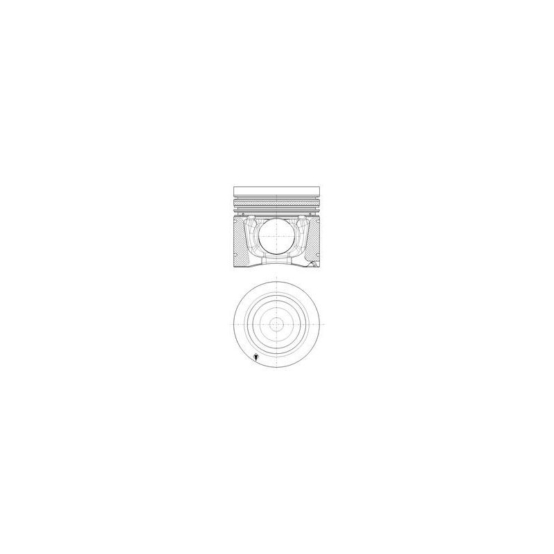 TŁOK KOLBENSCHMIDT 40270620 0.60 MERCEDES OM924/926 04-