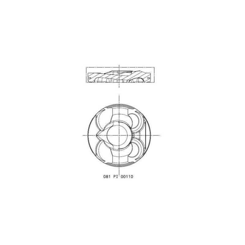 TŁOK MAHLE 081PI00110000 STD BMW 16V  1.6 10-