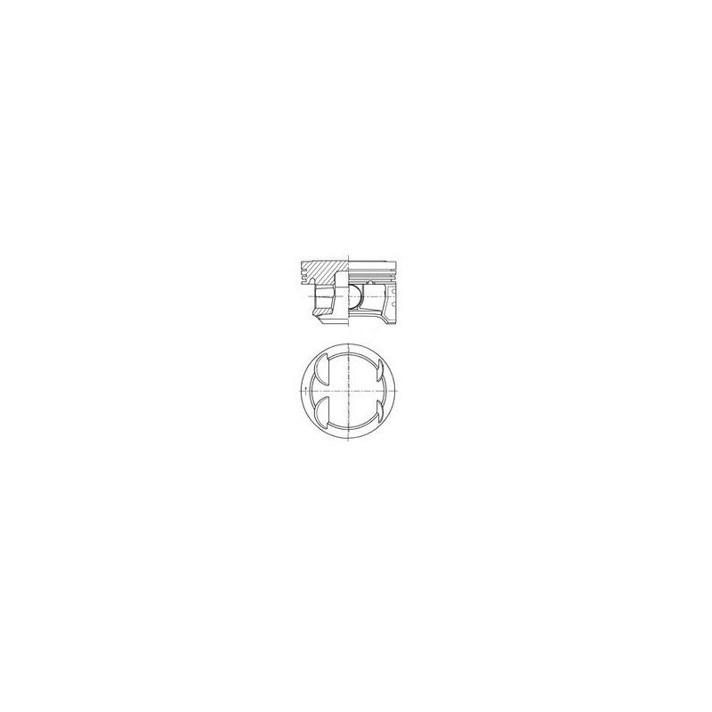 TŁOK KOLBENSCHMIDT 41006620 0.50 OPEL 1.2T 09-