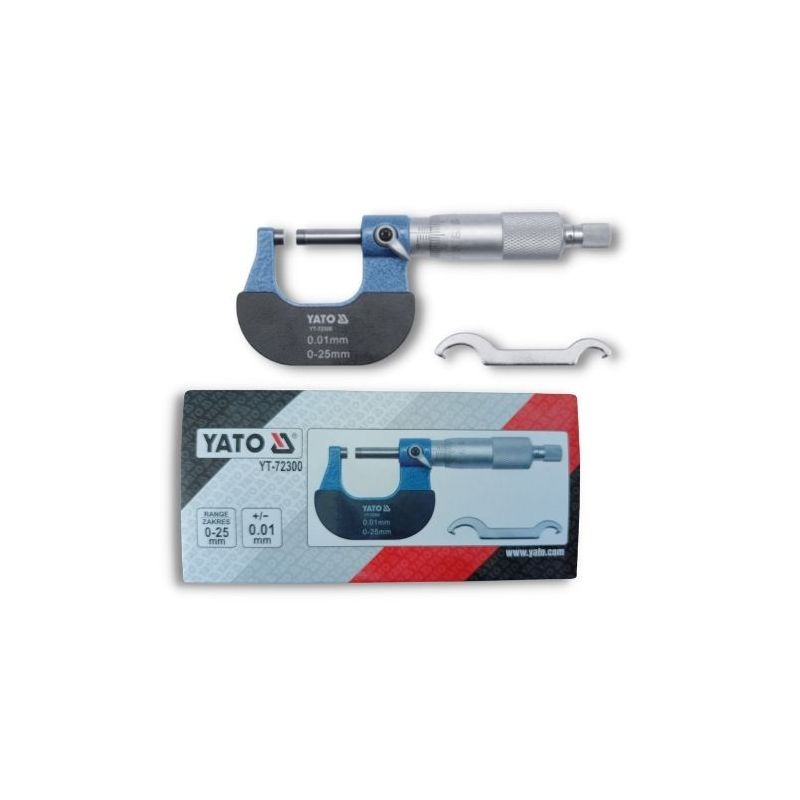 YT 72300 MIKROMETR 0-25