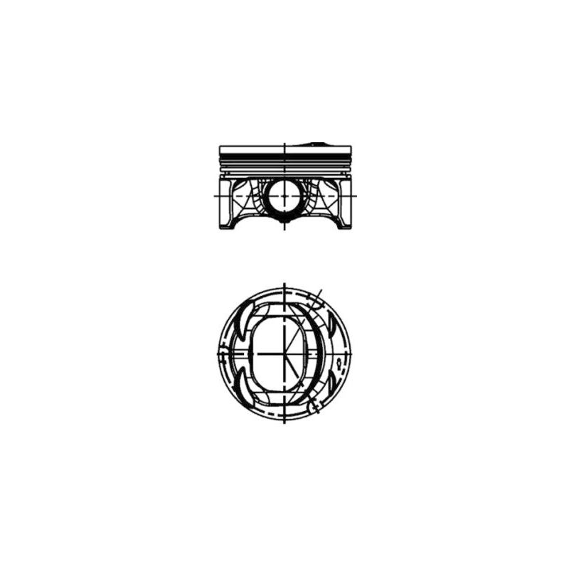 TŁOK KOLBENSCHMIDT 40846620 0.50 VW 16V  1.4TFSI 06-