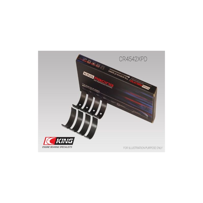 PANEWKI KORBOWODOWE KING BEARINGS CR4542XPD STD HONDA RACING 2.0-2.4 01-