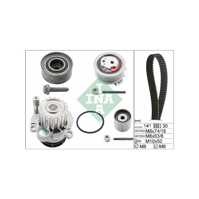 KOMPLET ROZRZĄDU INA 530040530 VW 2.0D 03-