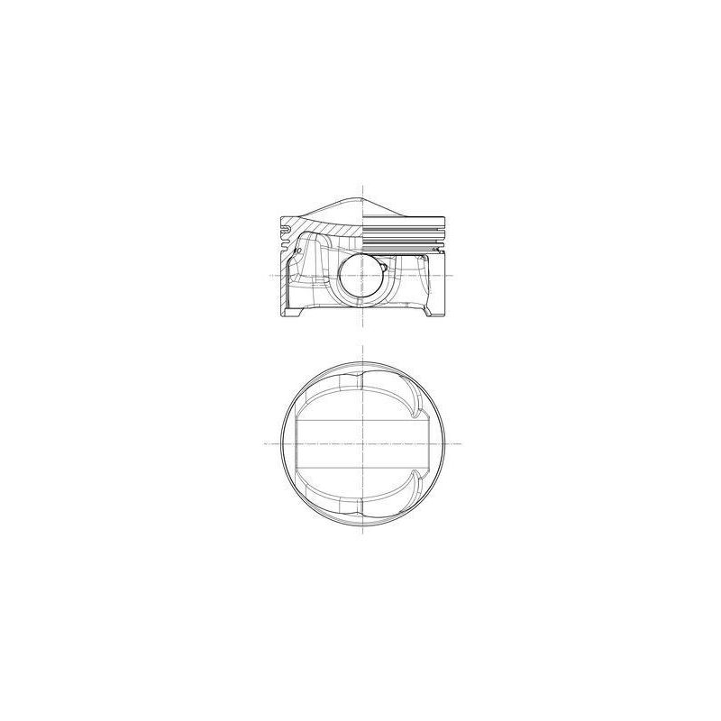 TŁOK MAHLE 028PI00124000 STD VW 3.0TFSI 08-