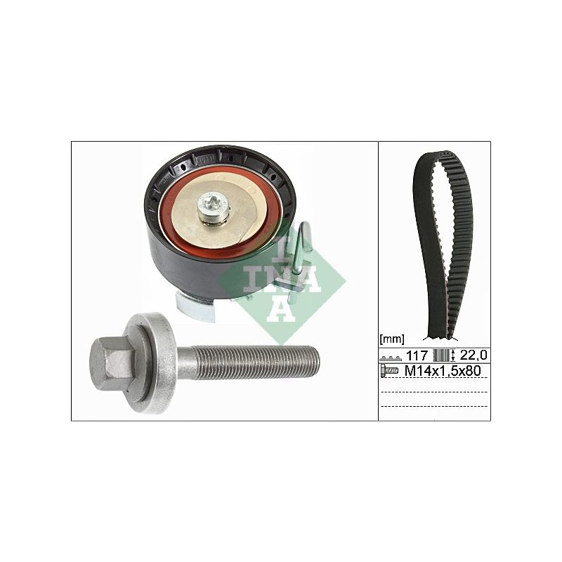 KOMPLET ROZRZĄDU INA 530060510 FORD 1.5-1.6 11-