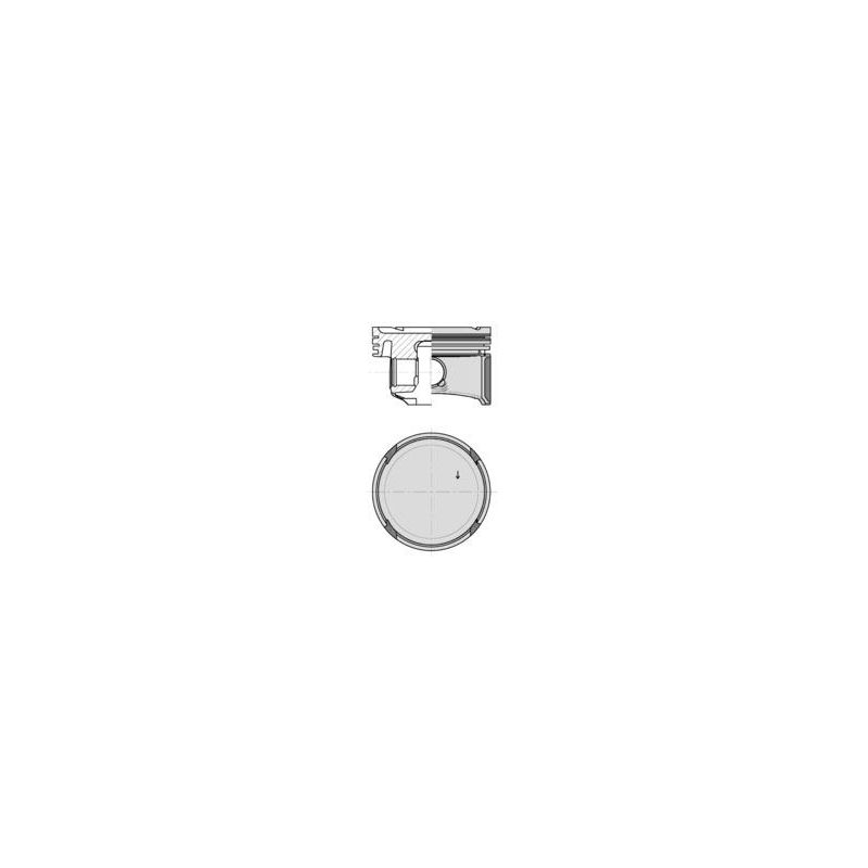 TŁOK KOLBENSCHMIDT 40795600 STD VW 1.2 06-