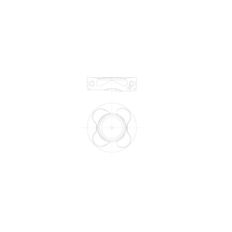 TŁOK MAHLE 081PI00102002 0.50 BmW 3.0D 04-
