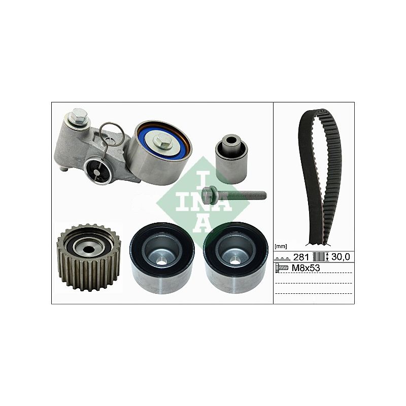 KOMPLET ROZRZĄDU INA 530056310 SUBARU 2.0-2.5 01-