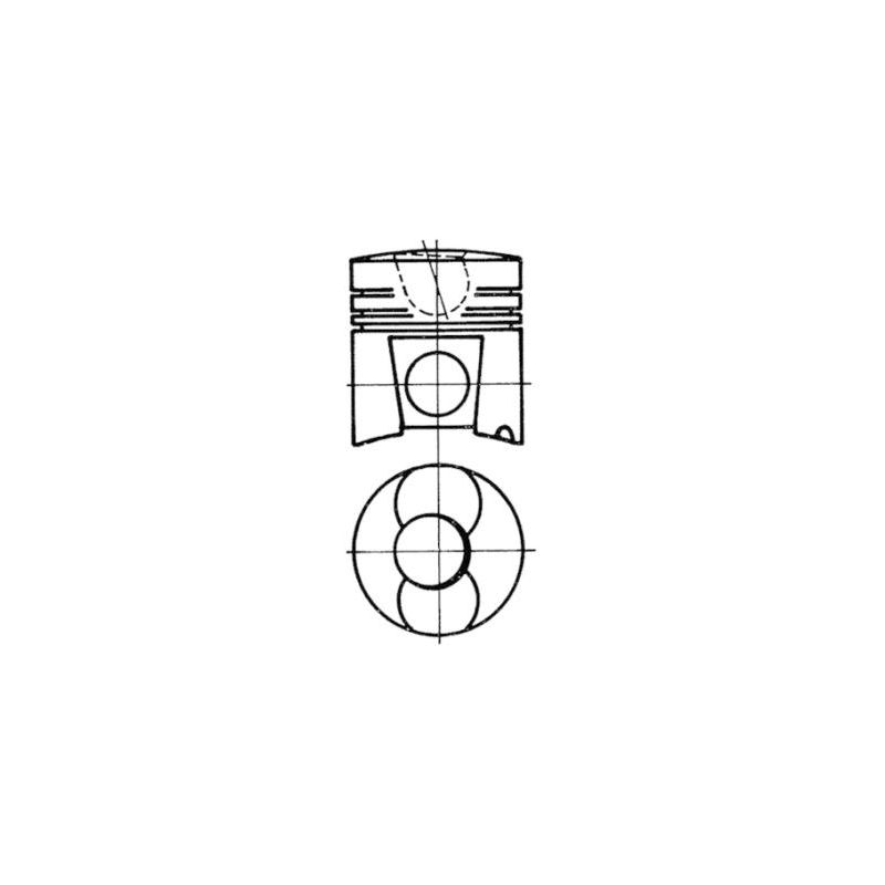 TŁOK KOLBENSCHMIDT 93224600 STD DEUTZ F6L413/513 75-
