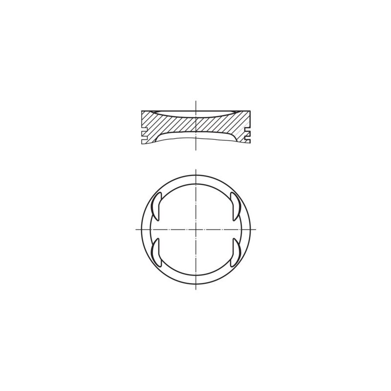 TŁOK MAHLE 007PI00153000 STD FIAT 1.4 10-