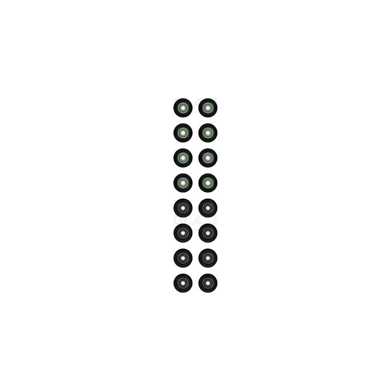 KOMPLET USZCZELNIACZY ZAWOROWYCH GLASER N93184-00 MAZDA 2.3 05-14