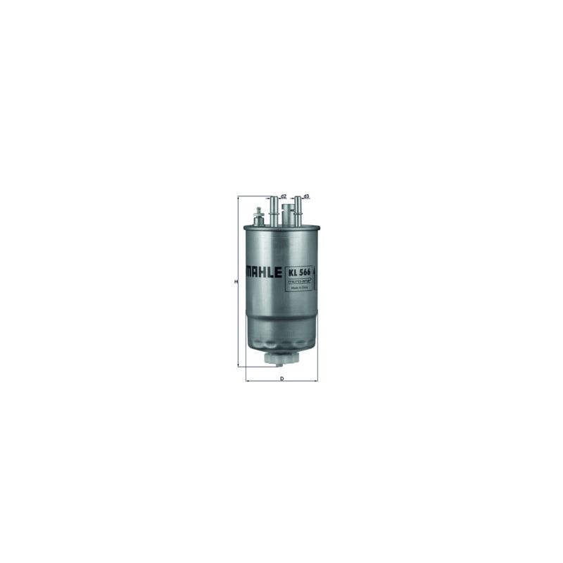 FILTR PALIWA KNEHT KL566 ILTR.PL FORD 1.3-1.9JTD 03-