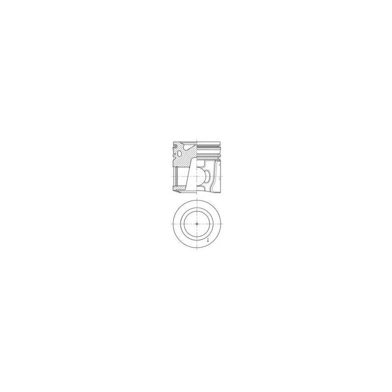 TŁOK KOLBENSCHMIDT 41728600 STD CUMMINS ISF3.8