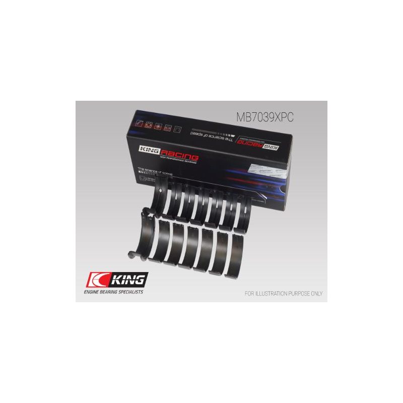 PANEWKI GŁÓWNE KING BEARINGS MB7039XPC STD BMW RACING 2.0-2.5 83-