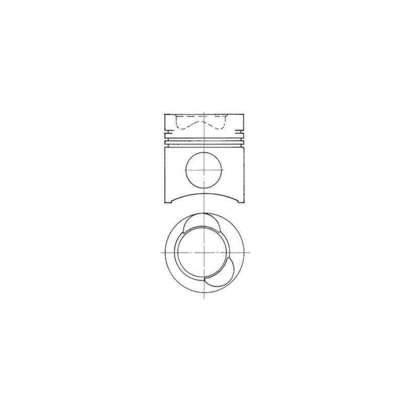 TŁOK KOLBENSCHMIDT 91683700 STD RVI MIDR06.20.45 80-