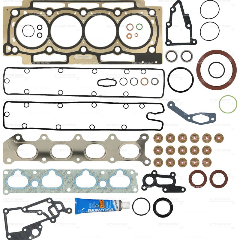 KOMPLET USZCZELEK SILNIKA VICTOR REINZ 01-35045-04 PSA 2.0 04-