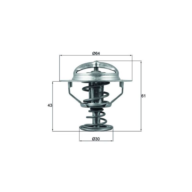 TERMOSTAT MAHLE TX17878D HONDA 2.0-3.7 90-