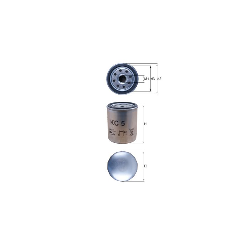 FILTR PALIWA KNEHT KC5 ILTR.PL IZ 2.2-4.3D 69-08