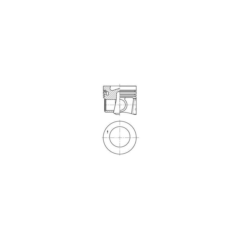 TŁOK KOLBENSCHMIDT 41271620 0.50 VOLKSWAGEN 1.6TDI 12-