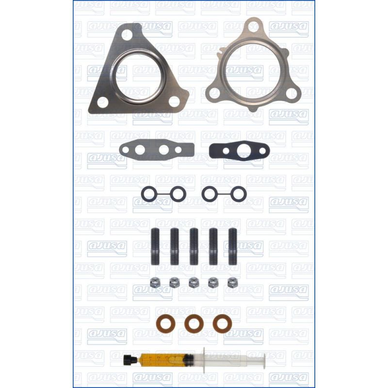 KOMPLET USZCZELEK TURBOSPRĘŻARKI AJUSA JTC12163 MITSUBISHI 1.8-2.2D-ID 07-