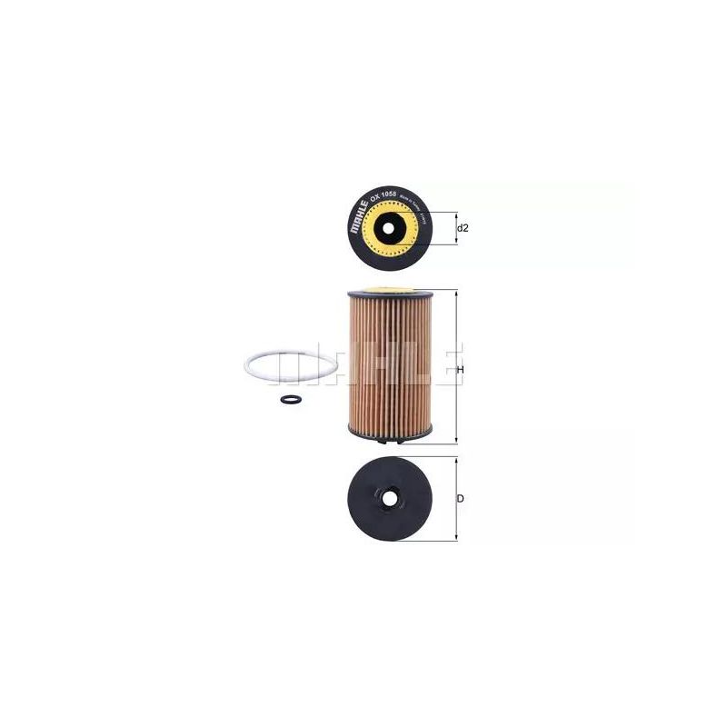 FILTR OLEJU KNEHT OX1058D OPEL 1.6CDTI 13-18