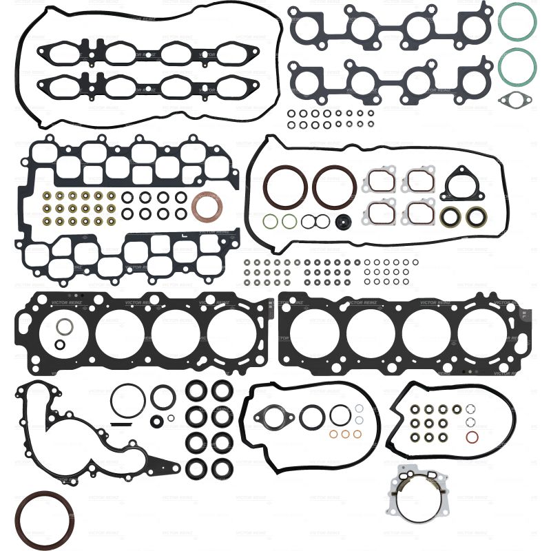 KOMPLET USZCZELEK SILNIKA VICTOR REINZ 01-10160-01 TOYOTA 4.3 00-11