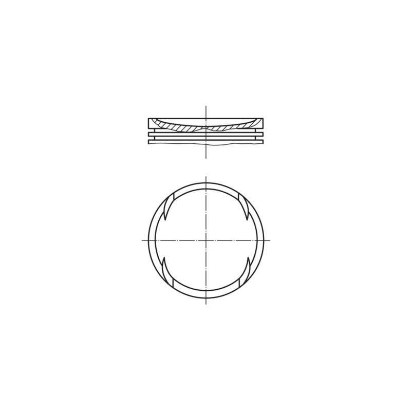 TŁOK MAHLE 028PI00120002 0.50 VW 1.2 06-