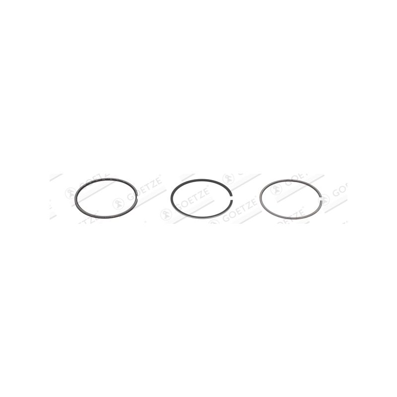 PIERŚCIENIE TŁOKOWE GOETZE 0843420000 STD HYUNDAI 1.75/1.75/3 1.6CRDI 10-