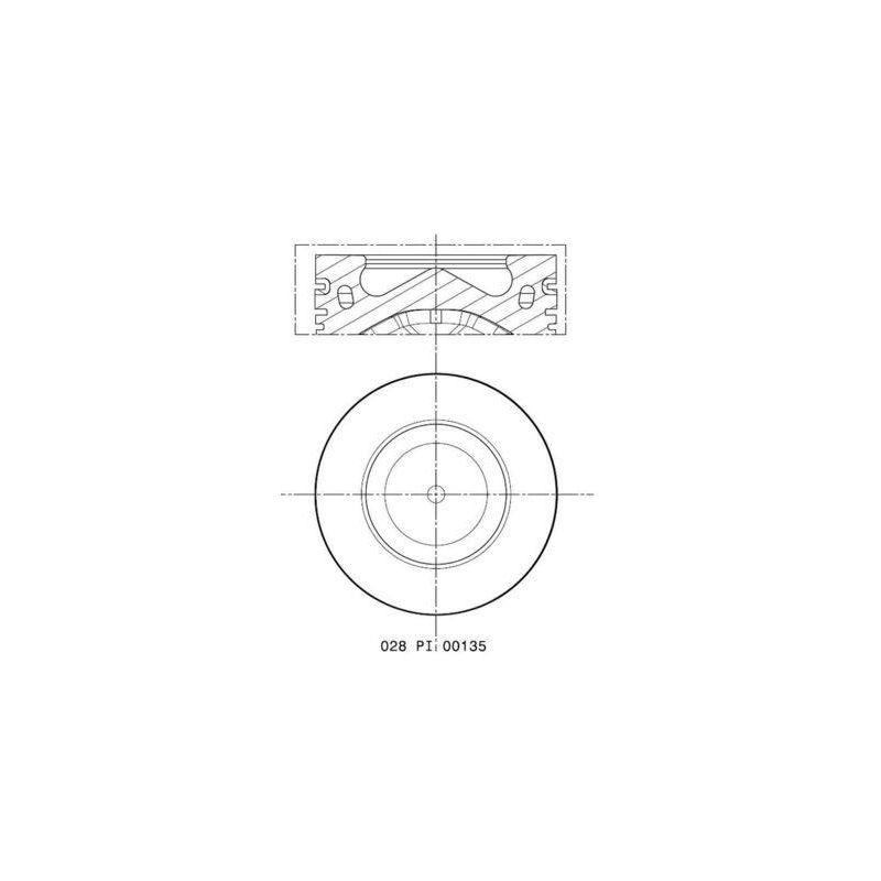 TŁOK MAHLE 033PI00102000 STD VW 3.0TDI 07-