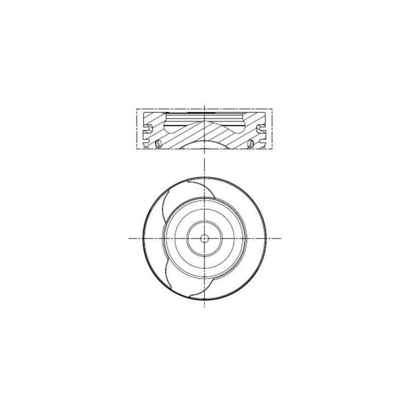 TŁOK MAHLE 021PI00128000 STD RENAULT 1.5dCi 10-