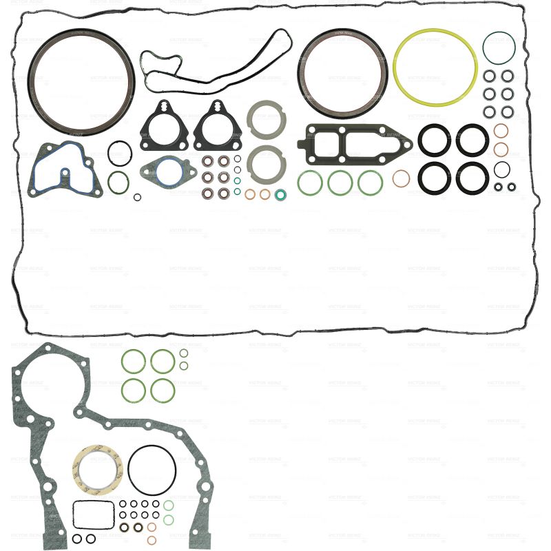 KOMPLET USZCZELEK BLOKU VICTOR REINZ 08-11331-02 DAF MX13 12-