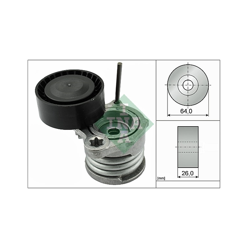 NAPINACZ PASKA INA 534033110 BMW 2.0-3.0D 03-
