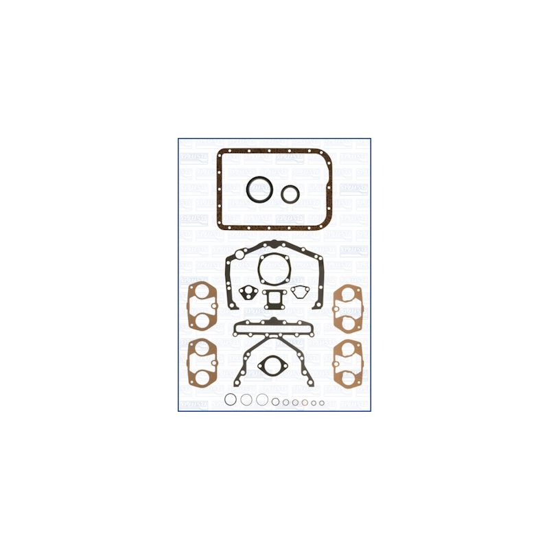 KOMPLET USZCZELEK BLOKU AJUSA 54011100 ALFA ROMEO 1.2-1.7 BOXER 78-