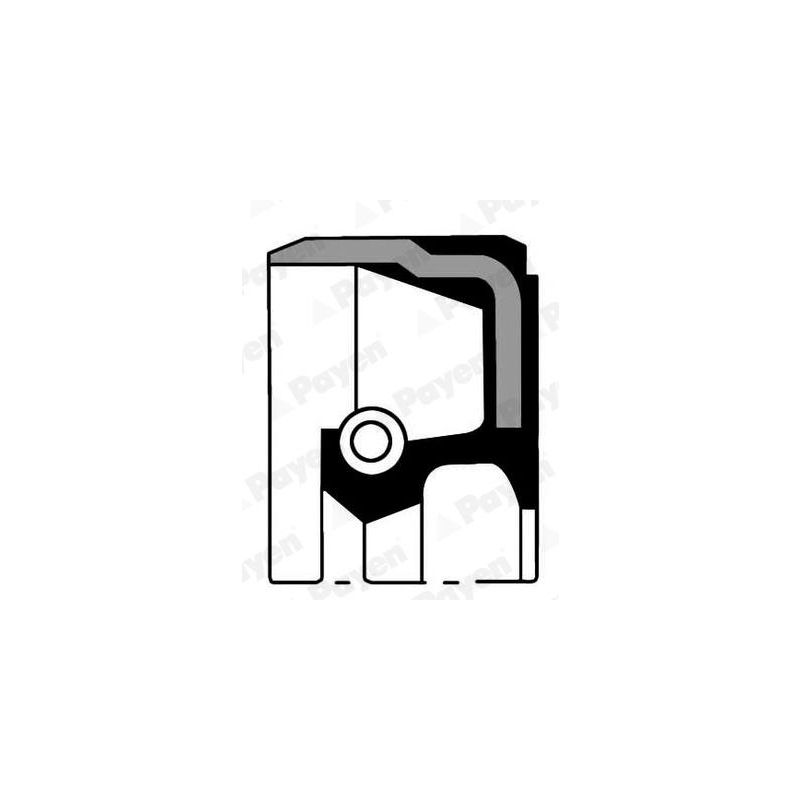 USZCZELNIACZ WAŁU TYŁ SIMMERRING PAYEN NB929 DEUTZ BF4M1012 95-03