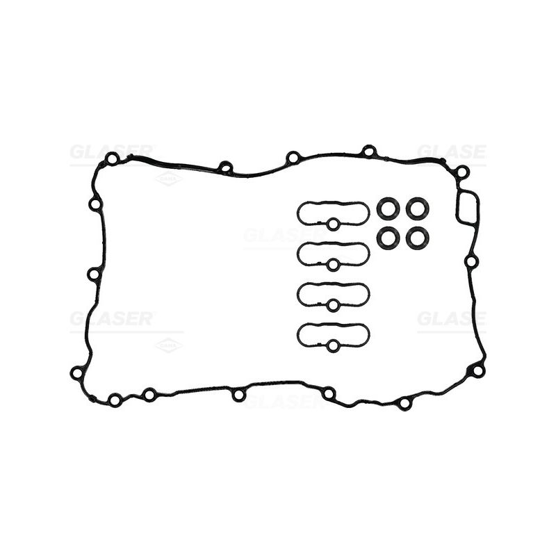 KOMPLET USZCZELEK POKRYWY ZAWORÓW GLASER V90326-00 ALFA ROMEO 2.0 16-