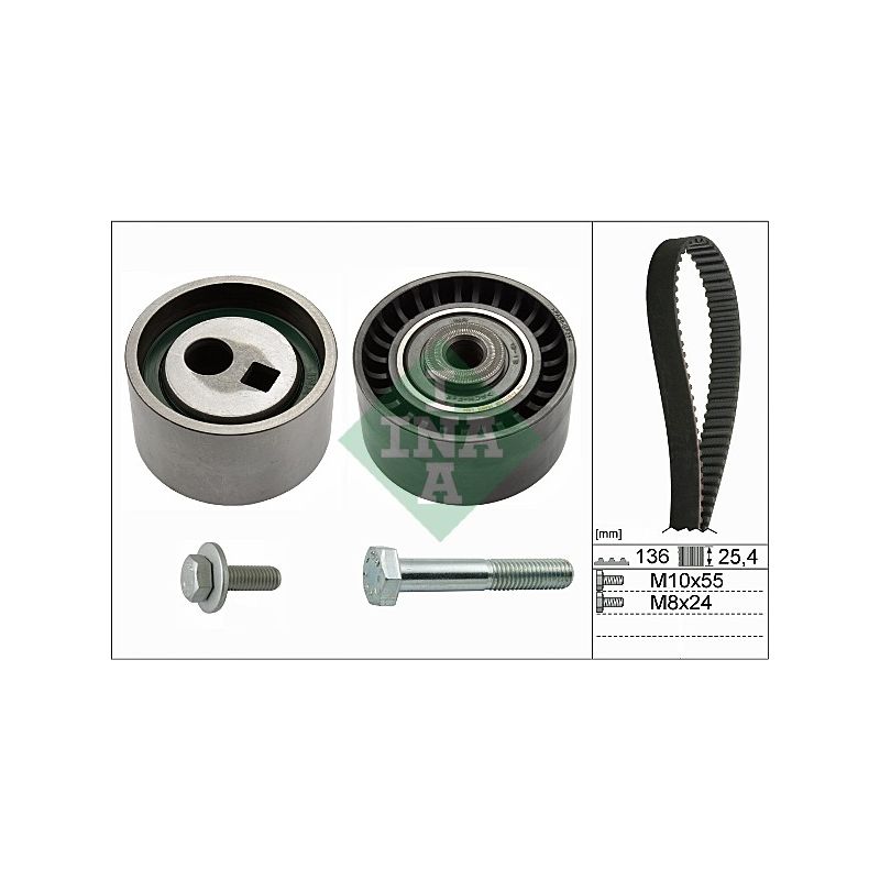 KOMPLET ROZRZĄDU INA 530009510 PSA 1.8-2.0 94-04
