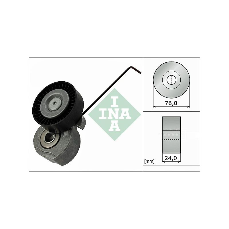 NAPINACZ PASKA INA 534032410 VOLVO 3.0-3.2 06-