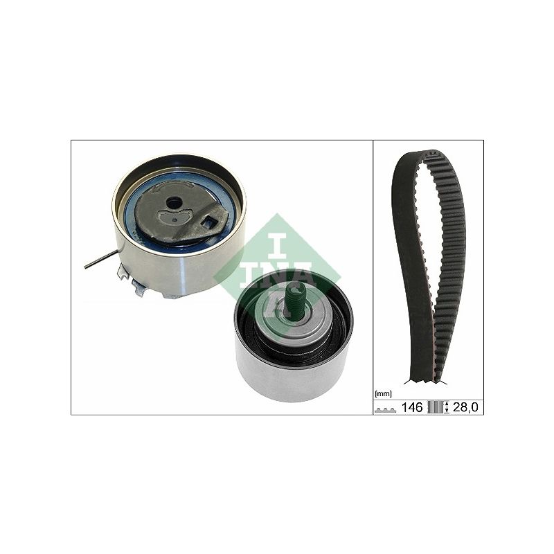 KOMPLET ROZRZĄDU INA 530064110 CHRYSLER 2.4 00-10