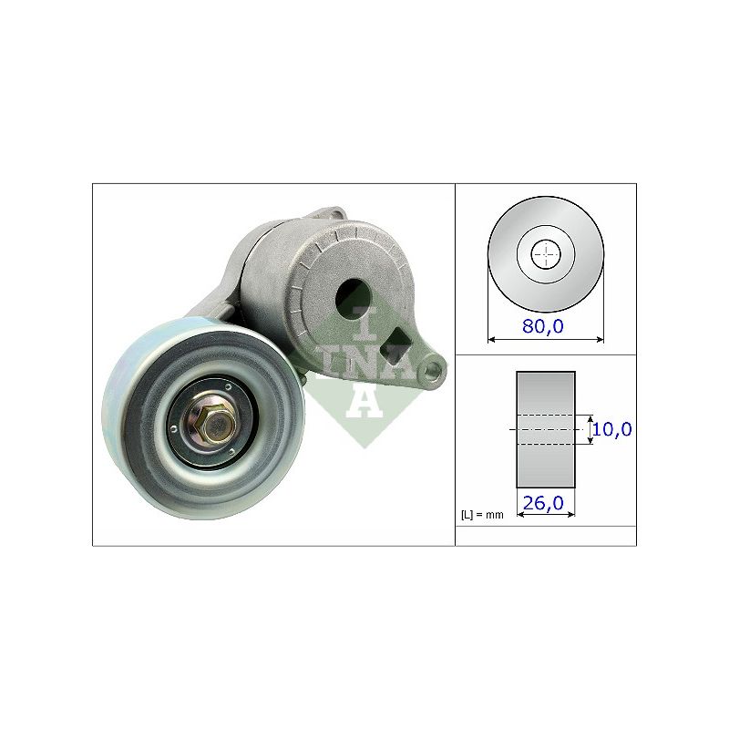 NAPINACZ PASKA INA 534050910 MITSUBISHI 2.0-2.4 03-13