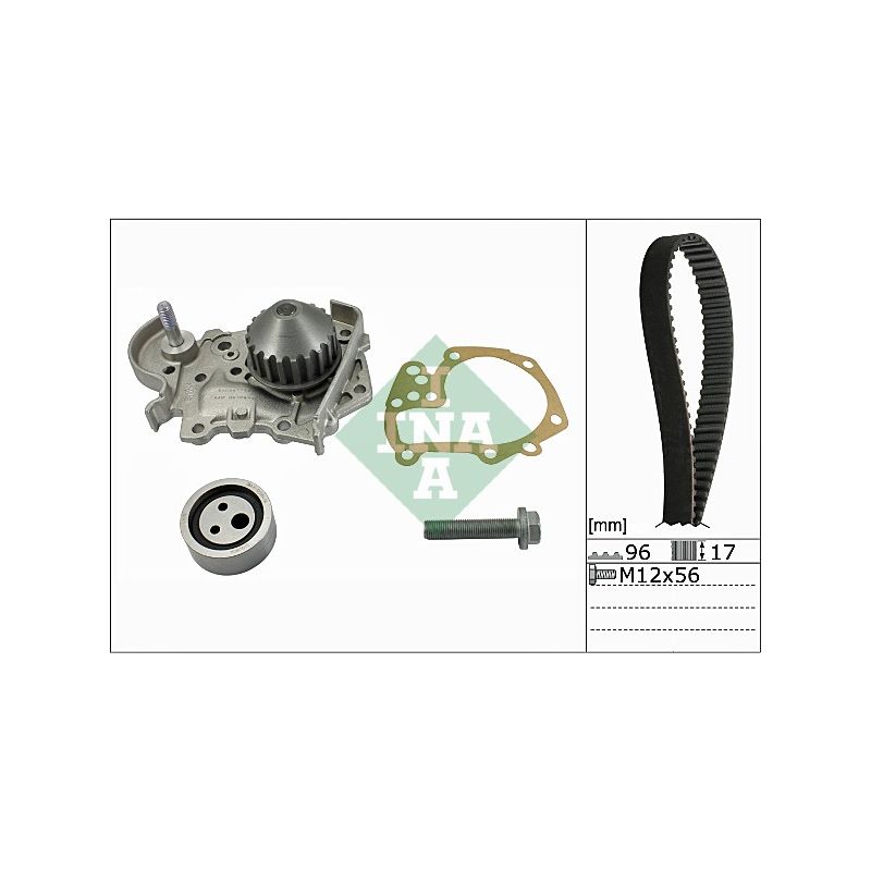 KOMPLET ROZRZĄDU INA 530019131 RENAULT 1.4-1.6 96-